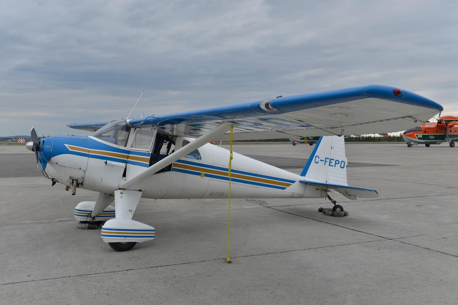 Luscombe 8F C-FEPO (formerly N1838B) Happy Valley Goose Bay, Labrador, 2017 