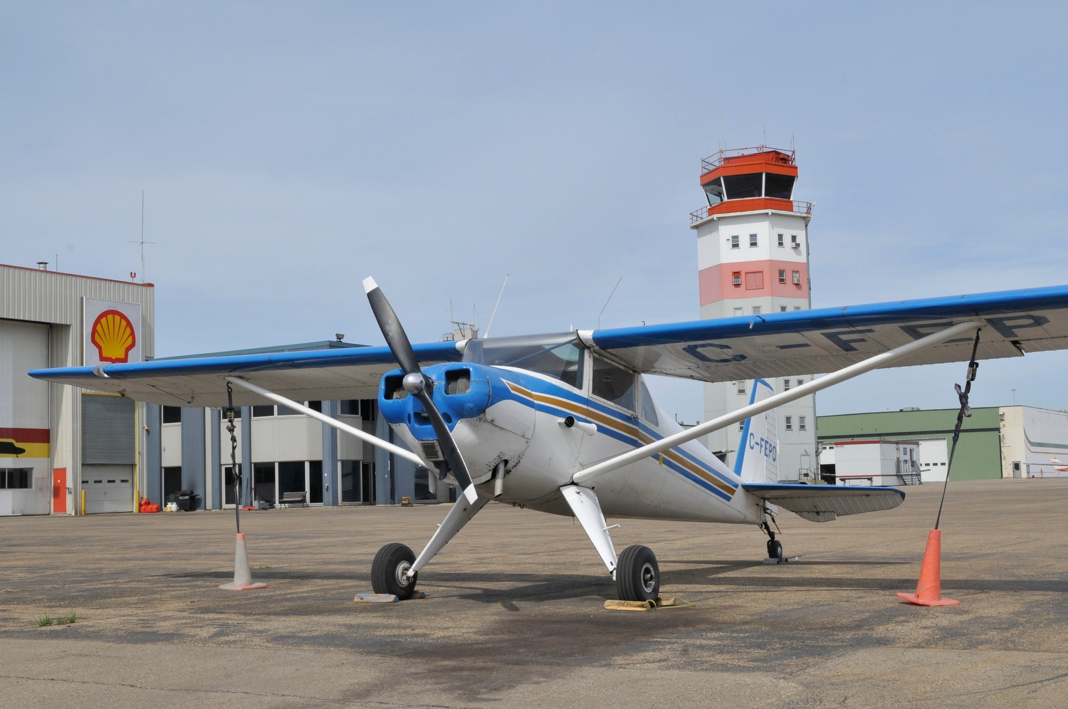 Luscombe 8F C-FEPO (formerly N1838B) Edmonton (at now defunct City Centre Airport), 2013