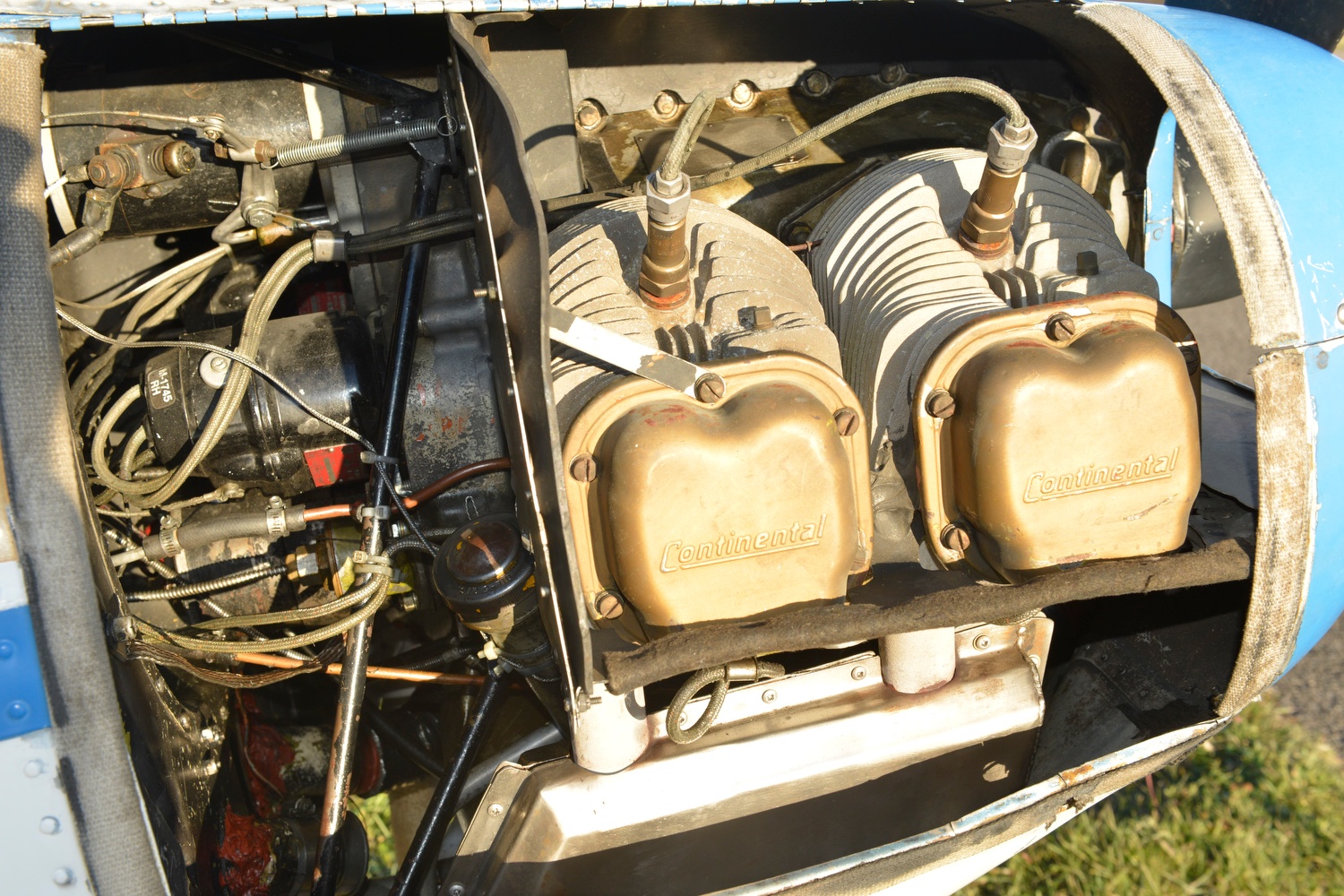 Continental 90 Engine, starboard